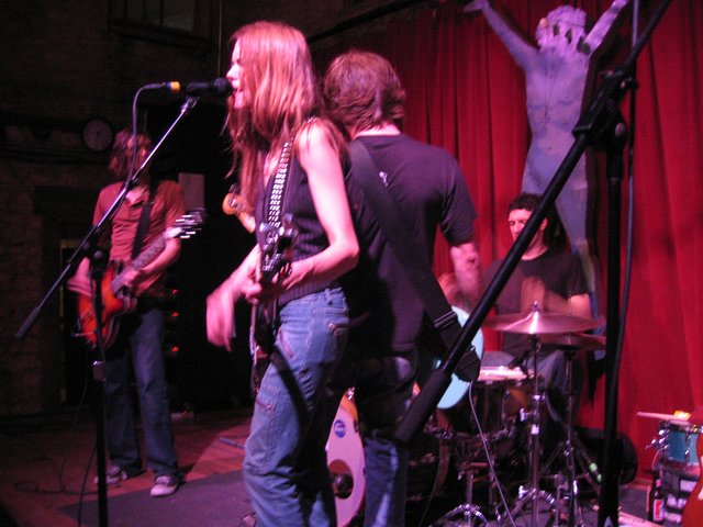 Joe Keefe, Juliana Hatfield, Ed Valauskas, Pete Caldes